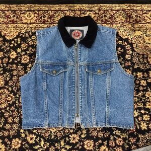 90s denim vest